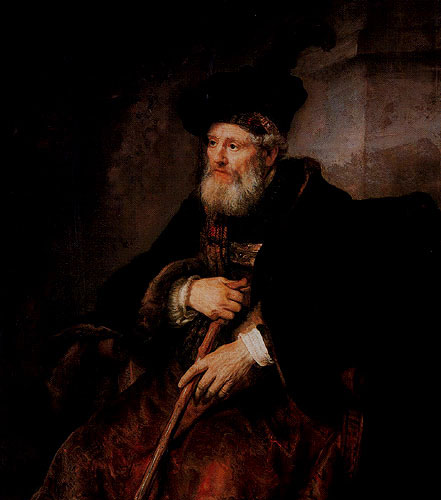 Рембрандт Харменс ван Рейн. Портрет пожилого человека. 1645. Музей Калуста Гюльбенкяна. Лиссабон (до 1930 года - Эрмитаж ) 
