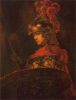 Рембрандт Харменс ван Рейн. Афина Паллада или Александр Македонский. 1660-1661. Музей Калуста Гюльбенкяна. Лиссабон (до 1930 года - Эрмитаж) 