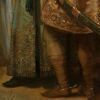 Фрагмент картины Рембрандта "Прощание Давида с Ионафаном". 