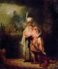 Рембрандт Харменс ван Рейн. Прощание Давида с Ионафаном. 1642. Государственный Эрмитаж 