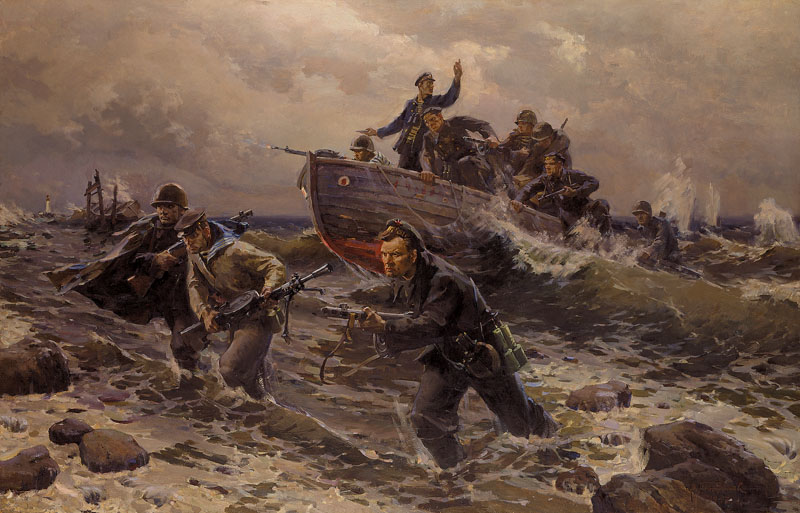 Морские десантники во время Великой Отечественной войны 