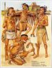 Ричард Хук. Культура Миссиссипи (около 1200-1500): игроки в чанки, танцор в маске птицы и жрец. 