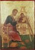 Греческая икона. Михаил Дамаскин. Икона евангелиста Луки 