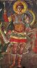 Греческая икона. Димитрий Солунский. Афон. Монастырь Кутлумуш. 1540 