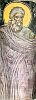 Пророк Иезекииль. Фреска кисти Феофана Критского. Монастырь Пантократор на Афоне. Около 1535-1546 гг. 