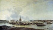 Боголюбов Алексей Петрович. Сражение при Гангуте 27 июля 1714 года. 1877 