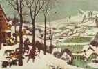 Питер Брейгель Старший, Питер Брейгель Мужицкий.  Времена года. Январь. Охотники на снегу. 1565 