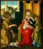 Иоанн Креститель. Ганс Бальдунг Грин. Богородица с младенцем, святая Анна и Иоанн Креститель. 1511. Вашингтон. Национальная галерея