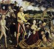 Лукас Кранах Старший. Мученичество святой Екатерины. 1506. Дрезден. Gemaldegalerie