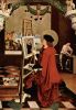 Никлаус Мануэль Дойч. Святой Лука пишет Мадонну. Алтарь святых Луки и Элигия. 1515. Берн, Художественный музей. 
