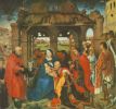 Рогир ван дер Вейден. Поклонение волхвов. (Columba Altar). 1455. Мюнхен. Старая пинакотека