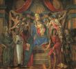 Иоанн Креститель. Сандро Боттичелли. Алтарь Святой Варвары. 1490. Уффици 