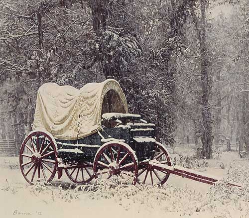  . Chuck Wagon in the Snow 