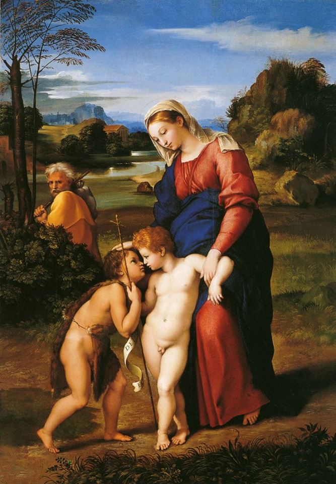  . Madonna del paesaggio. 1516. , National Gallery of Scotland. 