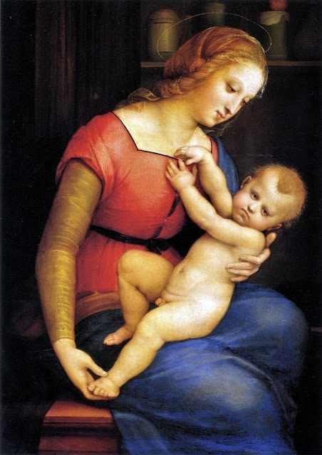  . "Madonna d'Orleans". 20x30 1506. ,  .