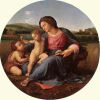 Рафаэль Санти. Мадонна Альба. 1511. Вашингтон. Национальная галерея искусства