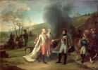 Антуан-Жан Гро. Переговоры Наполеона I и Франца II после битвы при Аустерлице. 1812. Версаль 