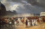 Орас Верне. Инвалид, подающий прошение Наполеону на параде гвардии перед дворцом Тюильри в Париже