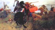 Victor Mihaylovich Vasnetsov. The Battle of Slavs with Scythians. 1881. Russian Museum 
