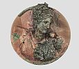 Медальон с изображением Афины. Эллинистический период, первая половина II в. до н.э. Археологический музей Фессалоник 