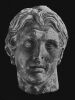 Лисипп. Голова Александра Великого из Пергама. Мрамор. Стамбул, Археологический музей. 
