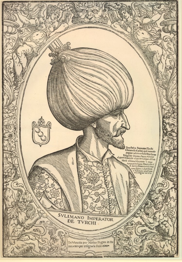 Маттео Пагани. Сулейман, Император Турок. 1540-1550. Британский музей