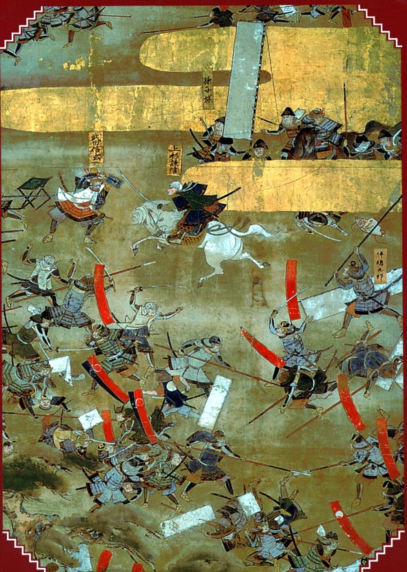 Поединок Уэсуга Кэнсина и Такэда Сингэна в Четвёртой битве при Каванакадзима
