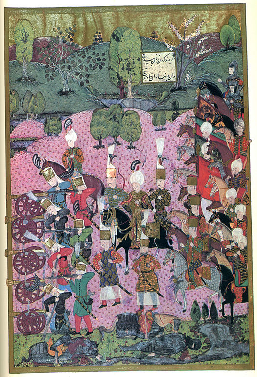 Султан Сулейман I Великолепный в битве при Мохаче (1526) 