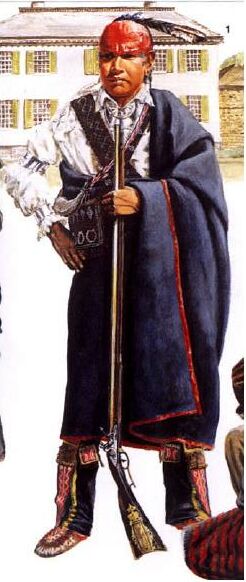 Джозеф Брант, Thayendanegea (1742-1807), вождь могавков, союзник англичан во время Войны за Независимость. 
