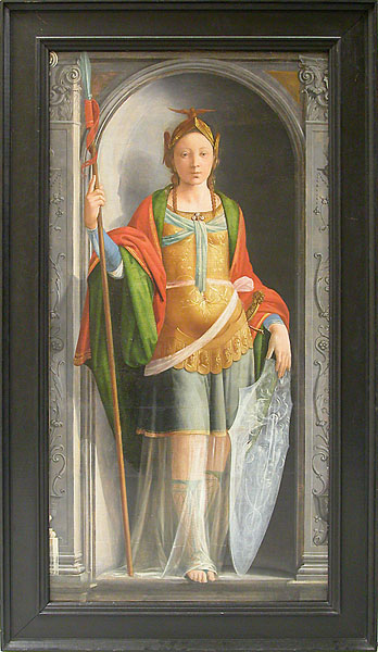 Фра Бартоломео (1472-1517). Минерва. Около 1490. Лувр 