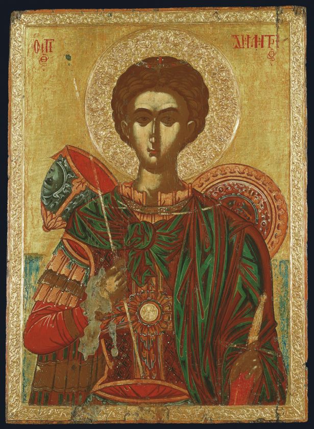 Fragnos Katelanos. Saint Demetrius of Thessalonica. The second half of XVI century.
