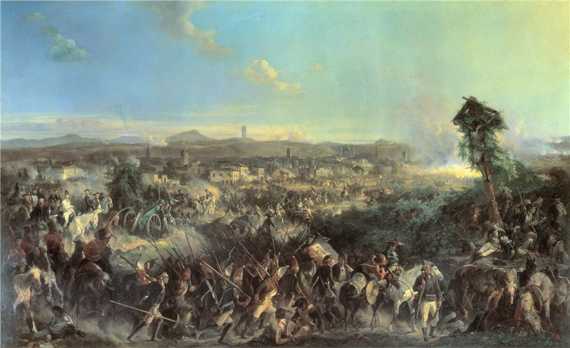 Alexander Ewstafiewich Kotzebu (Alexander Friedrich Wilhelm Franz von Kotzebue). Battle of Novi, 14. 08. 1799. 1857 