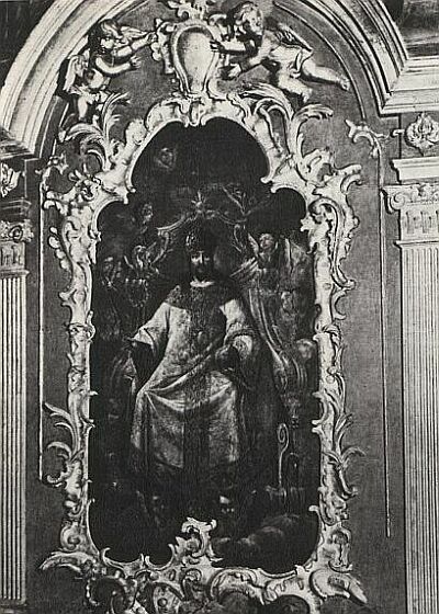 Ivan Yakovlevich Vishnyakov. King of Kings (Christ Enthroned). The icon from the iconostasis of Saint Andrew's Church in Kyiv. 1751-1752 