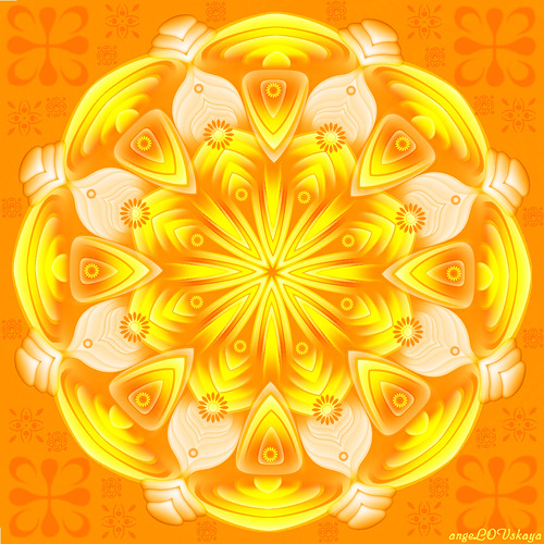 Оранжевый цвет исполняет желания